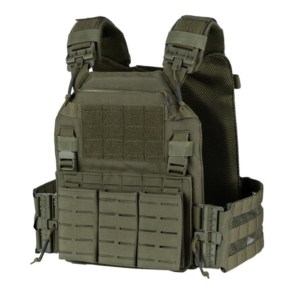 Vesta taktická 101 INC QR Plate Carrier Lasercut Cordura - čierna