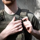 Vesta taktická 101 INC QR Plate Carrier Lasercut Cordura - čierna