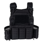 Vesta taktická 101 INC QR Plate Carrier Lasercut Cordura - čierna