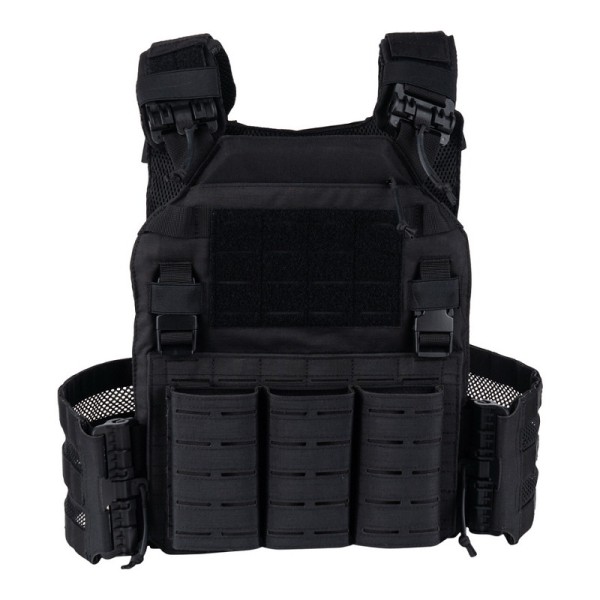 Vesta taktická 101 INC QR Plate Carrier Lasercut Cordura - čierna