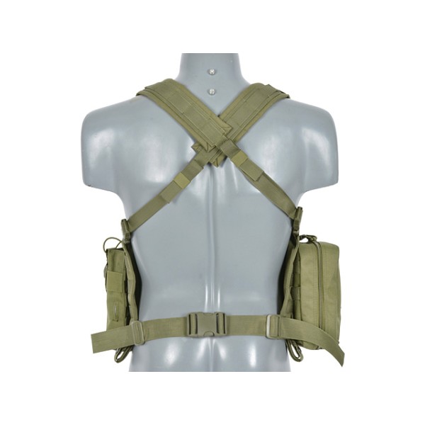 Nosič taktický hrudní 8FIELDS Force Recon Chest Harness - olivový