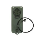 Rezervoár na vodu 8FIELDS Hydration Reservoir Bladder Bite Valve 2,5L - černý