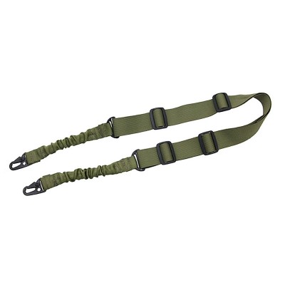 Popruh na zbraň dvoubodový 8FIELDS Tactical Two-Point Sling Bungee - olivový