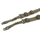 Popruh na zbraň dvoubodový EMERSON Two-Point Bungee Sling - olivový