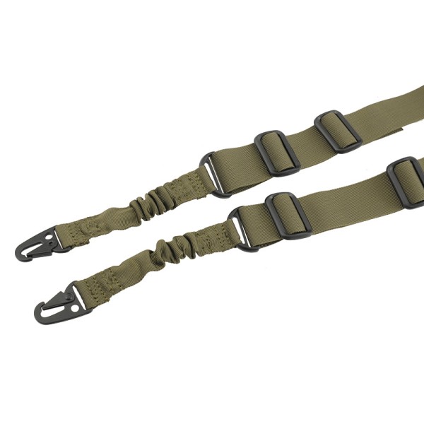 Popruh na zbraň dvoubodový EMERSON Two-Point Bungee Sling - olivový
