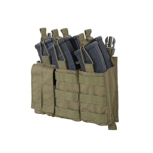 Sumka na zásobníky 8FIELDS  5xAK 7,62x39mm + 2xpistole - olivová