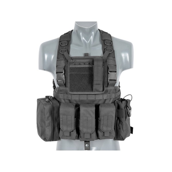 Nosič taktický hrudní 8FIELDS Force Recon Chest Harness - černý