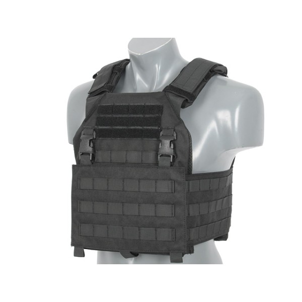 Vesta taktická 8FIELDS Buckle Up Assault Plate Carrier Cummerbund - černá