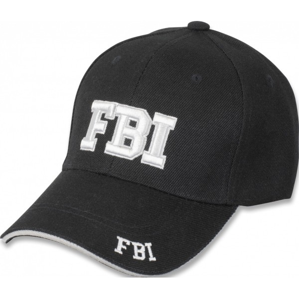 Kšiltovka BARBARIC MA 30610 FBI - černá