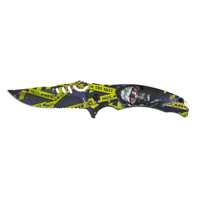 Nůž zavírací taktický ALBAINOX MA 25038 3D - skull