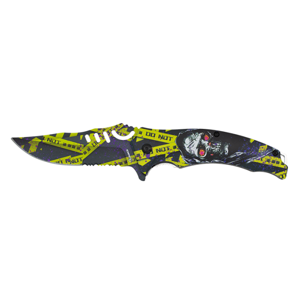 Nůž zavírací taktický ALBAINOX MA 25038 3D - skull