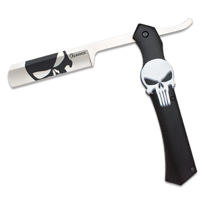 Nůž zavírací ALBAINOX MA 18838 Skull Barber Razor