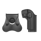 Pouzdro polymerové AMOMAX pro Berettu M9/92F - černé