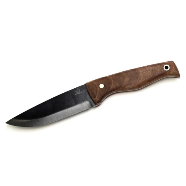 Nůž outdoorový s pevnou čepelí BEAVERCRAFT BSH3 Nightfall Bushcraft 120mm - orechové dřevo