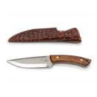Nůž lovecký s pevnou čepelí BEAVERCRAFT HGK1 ART Hunting 140mm - orechové dřevo
