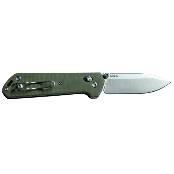 Nůž zavírací taktický BOKER Plus Kihon Satin 14C28N Limited Edition - Green Micarta
