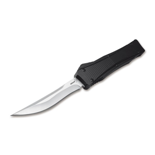 Nůž zavírací vystřelovací OTF BOKER PLUS Lhotak Eagle D2 - čierny