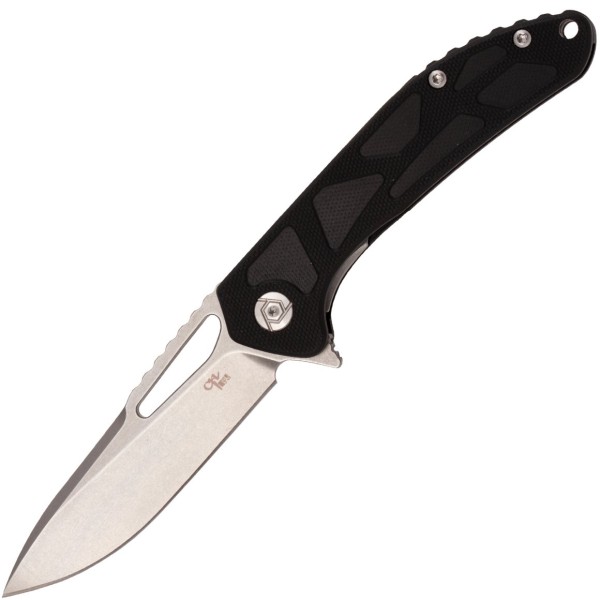 Nůž zavírací taktický CH KNIVES 3509 G10 D2 BK - černý