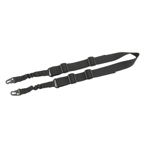 Popruh na zbraň dvoubodový EMERSON Two-Point Bungee Sling - černý