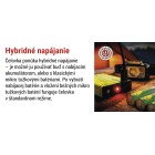 Svítilna čelová EMOS LED P3546 550lm Li-Pol 100mAh nabíjecí - černá