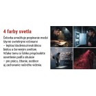 Svítilna čelová EMOS LED P3546 550lm Li-Pol 100mAh nabíjecí - černá