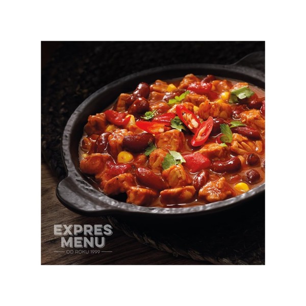 Jídlo EXPRES MENU Chilli sin carne s tempehem 2 porce 600g