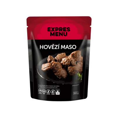 Jídlo EXPRES MENU Hovězí maso 1 porce 300g