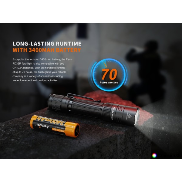 Svítilna taktická FENIX FENIX PD32R nabíjateľné