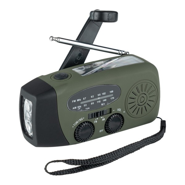 Rádio FOSCO Emergency Crank Radio - klikové