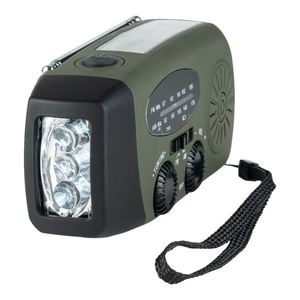 Rádio FOSCO Emergency Crank Radio - klikové