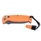 Nůž zavírací outdoorový GANZO G7413P-OR-WS s píšťalkou - oranžový
