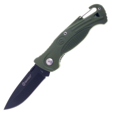 Nůž zavírací outdoorový GANZO G611-G - olivový