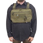 Nosič hrudní GURKHA TACTICAL Molle - olivový