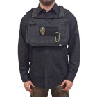 Nosič hrudní GURKHA TACTICAL Molle - čierny