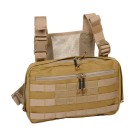 Nosič hrudní GURKHA TACTICAL Molle - coyote