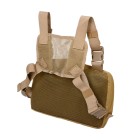 Nosič hrudní GURKHA TACTICAL Molle - coyote