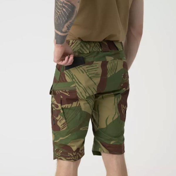 Kalhoty krátké HELIKON-TEX UTS 8,5" polycotton stretch ripstop - shadow grey
