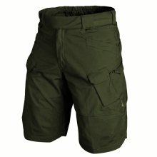 Kalhoty krátké HELIKON-TEX UTS 8,5" polycotton stretch ripstop - taiga green