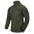 Mikina HELIKON-TEX Alpha Tactical grid fleece - olivově zelená
