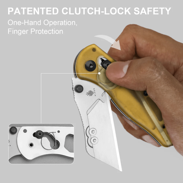 Nůž zavírací KIZER Drop Bear Utility Azo SK5 & 5Cr15 PEI
