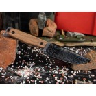 Nůž outdoorový s pevnou čepelí KIZLYAR SUPREME RedSteel General X1 - kaukazský ořech