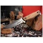 Nůž outdoorový s pevnou čepelí KIZLYAR SUPREME RedSteel General X1 - kaukazský ořech