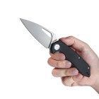 Nůž zavírací taktický KUBEY Coeus KU122A G10 D2 - čierny