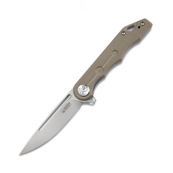 Nůž zavírací taktický KUBEY KU312H Mizo AUS10 G10 - tan
