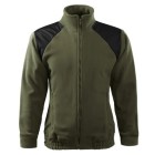 Mikina fleece unisex MALFINI HI-Q - military
