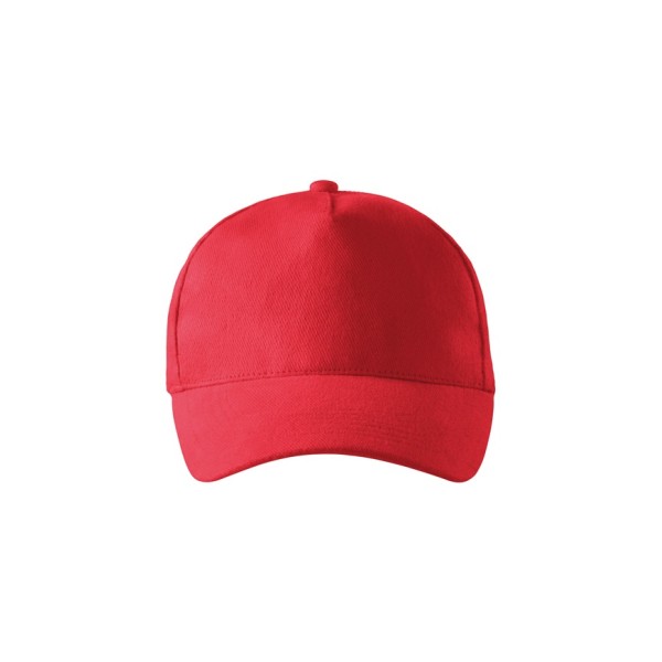 Kšiltovka baseball MALFINI 5P - červená