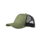 Kšiltovka MALFINI Trucker 5P - khaki
