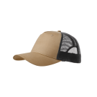 Kšiltovka MALFINI Trucker 5P - písková