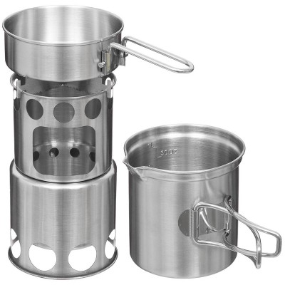 Set na vaření MFH 33349 Cook Set Travel - nerezový