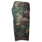 Kalhoty krátké MFH BDU short 01502T - woodland